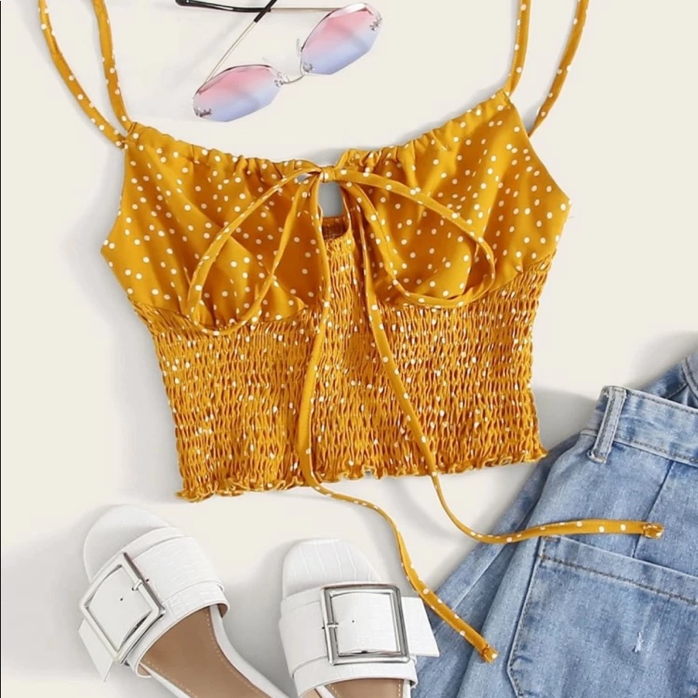 NWOT Yellow Top
